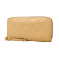 Louis Vuitton Wallet Monogram Empreinte Zippy Dune