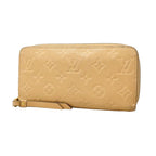 Louis Vuitton Wallet Monogram Empreinte Zippy Dune