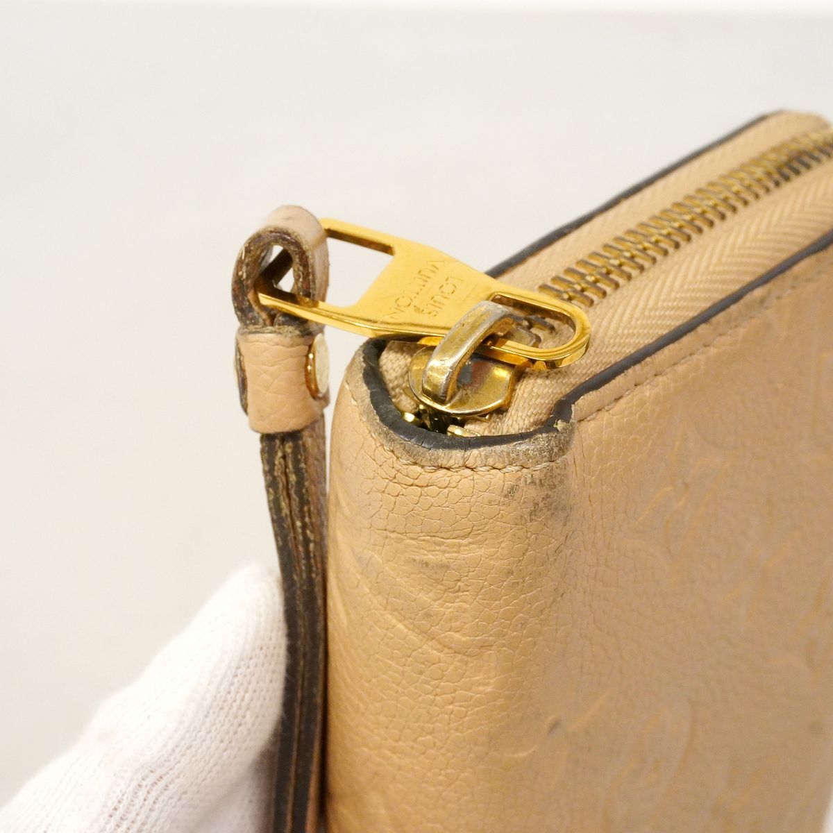 Louis Vuitton Wallet Monogram Empreinte Zippy Dune — view 7
