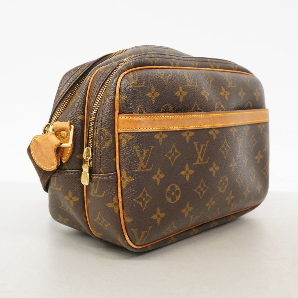 Louis Vuitton Shoulder Bag Monogram Reporter PM Brown — view 2