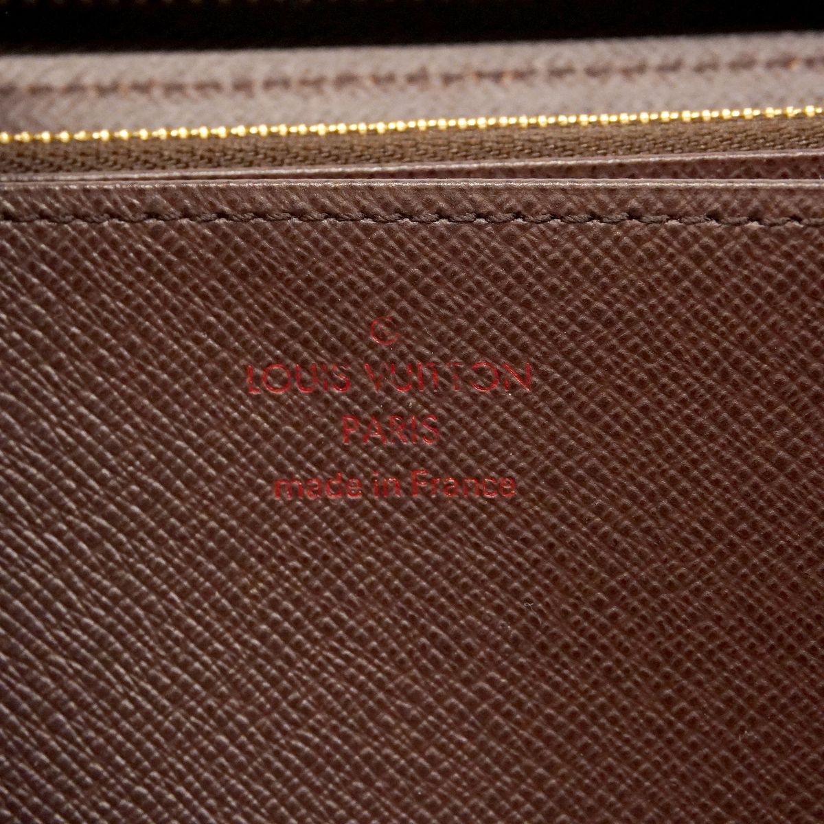 Louis Vuitton Wallet Damier Zippy Ebene — view 5