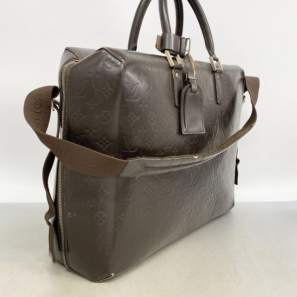 Louis Vuitton Boston Bag Monogram Glace Leather Ricky Cafe — view 2