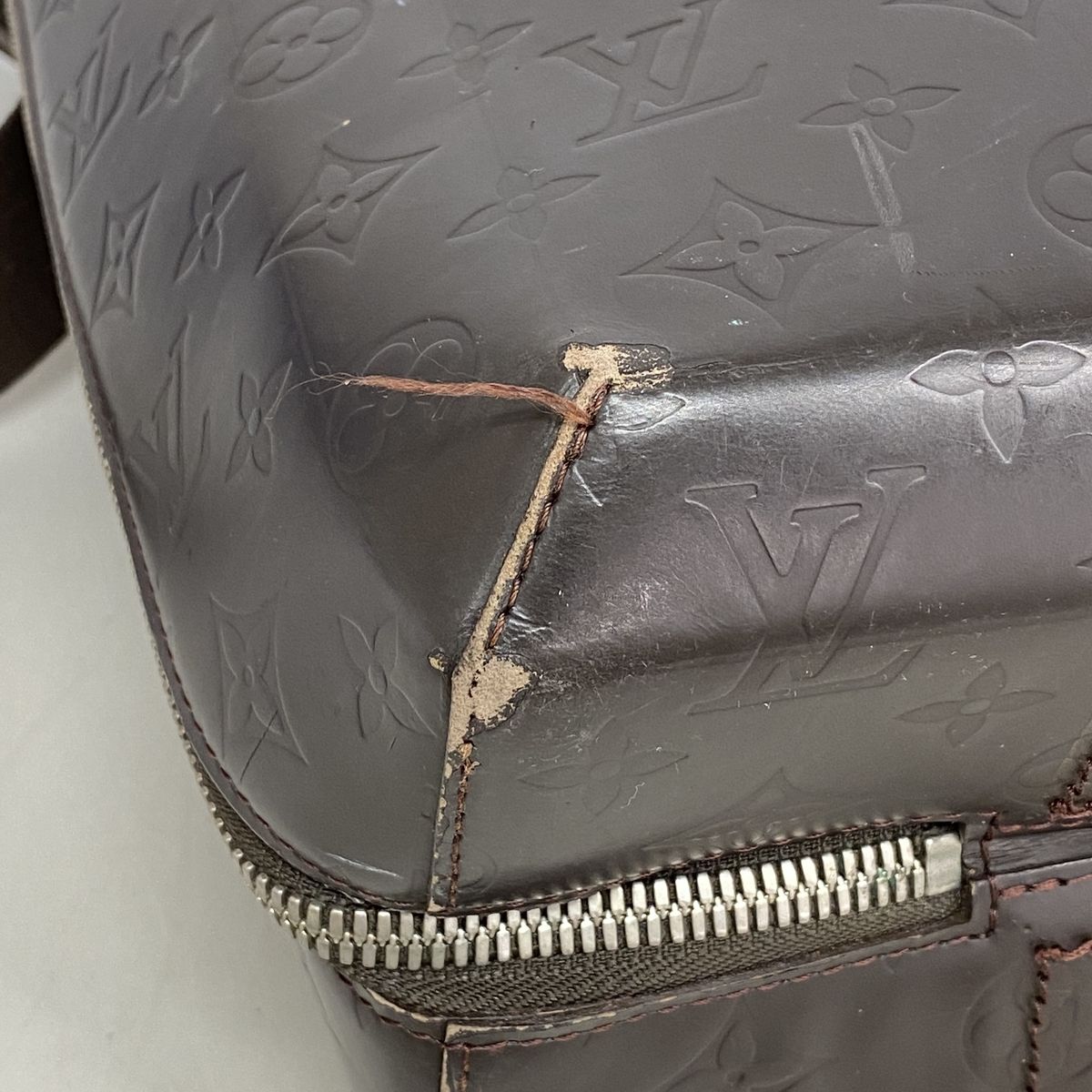 Louis Vuitton Boston Bag Monogram Glace Leather Ricky Cafe — view 6