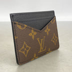 Louis Vuitton Card Case Monogram Neo Brown Black — view 2