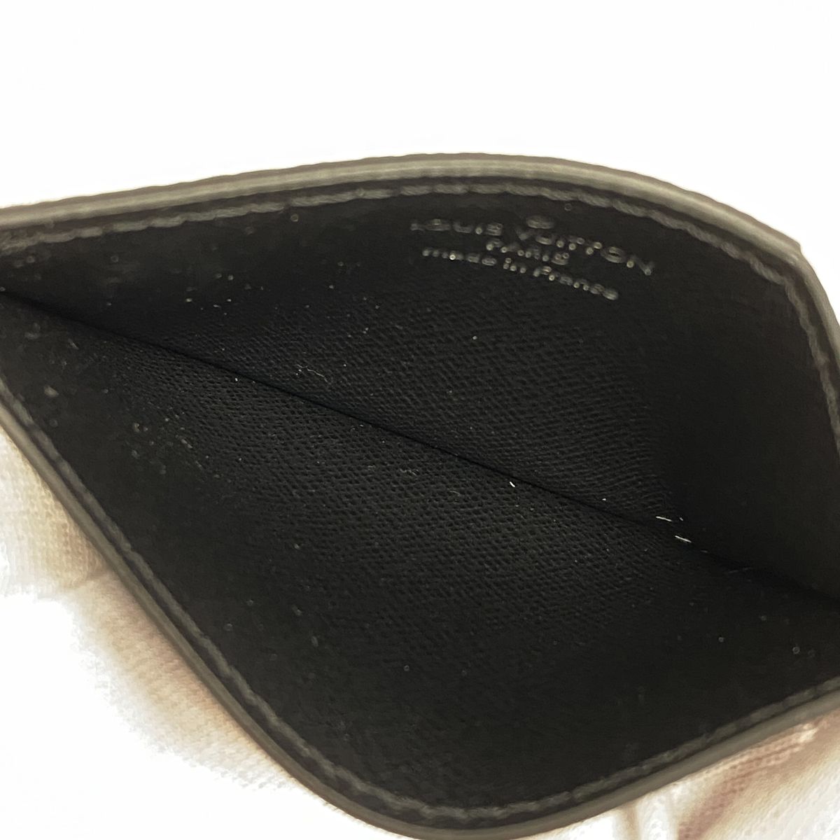 Louis Vuitton Card Case Monogram Neo Brown Black — view 3