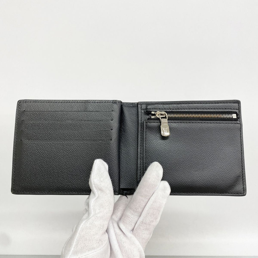 Louis Vuitton Wallet Taiga Portefeuille Amerigo Ardoise — view 7