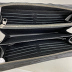 Louis Vuitton Wallet Damier Graphite Zippy XL Gray Black — view 3