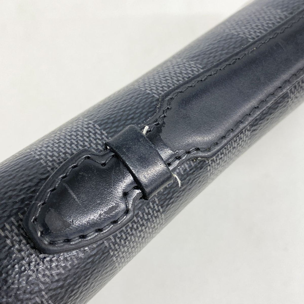 Louis Vuitton Wallet Damier Graphite Zippy XL Gray Black — view 8