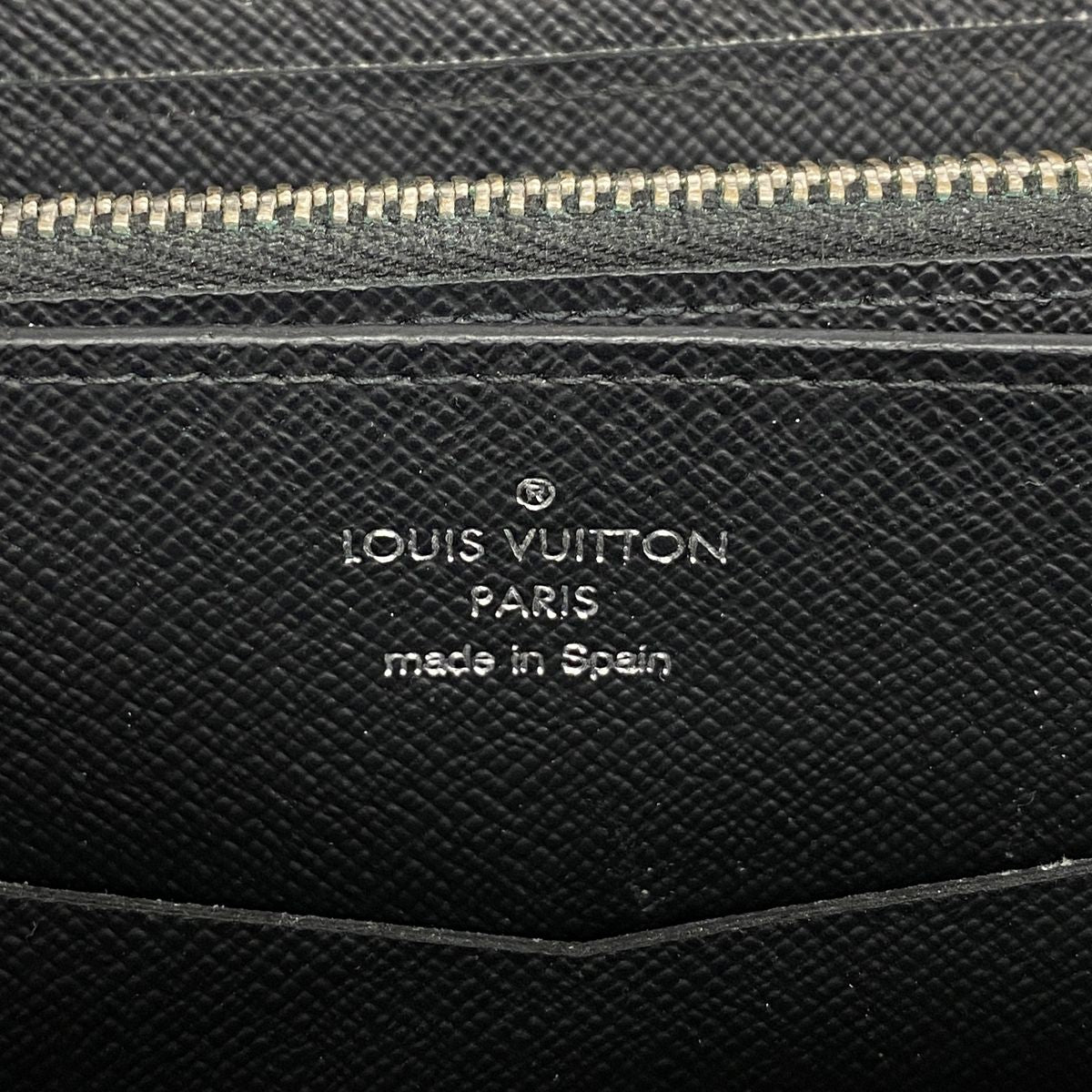 Louis Vuitton Wallet Damier Graphite Zippy XL Gray Black — view 4