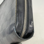 Louis Vuitton Wallet Damier Graphite Zippy XL Gray Black — view 5