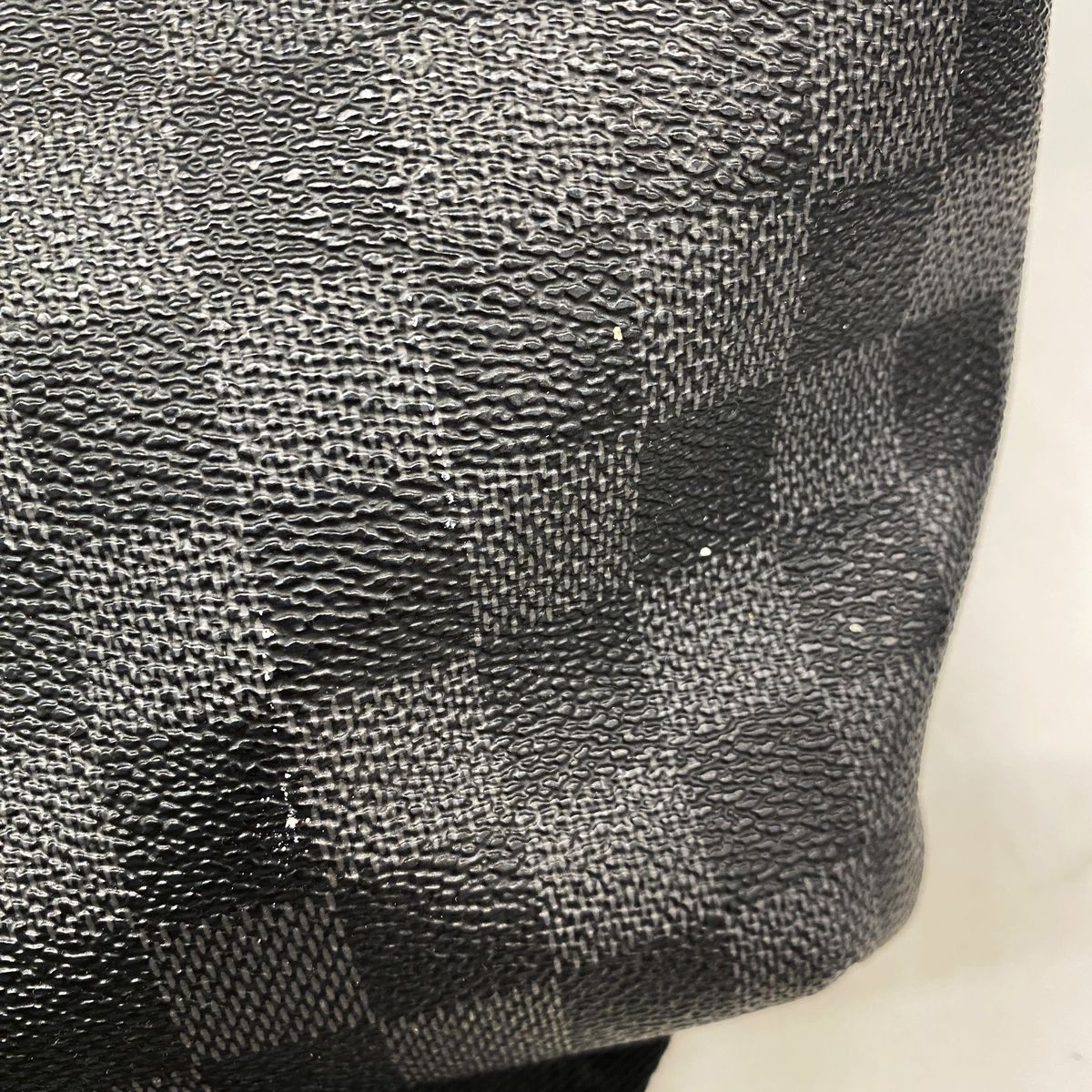 Louis Vuitton Shoulder Bag Damier Graphite Mick MM Black — view 6