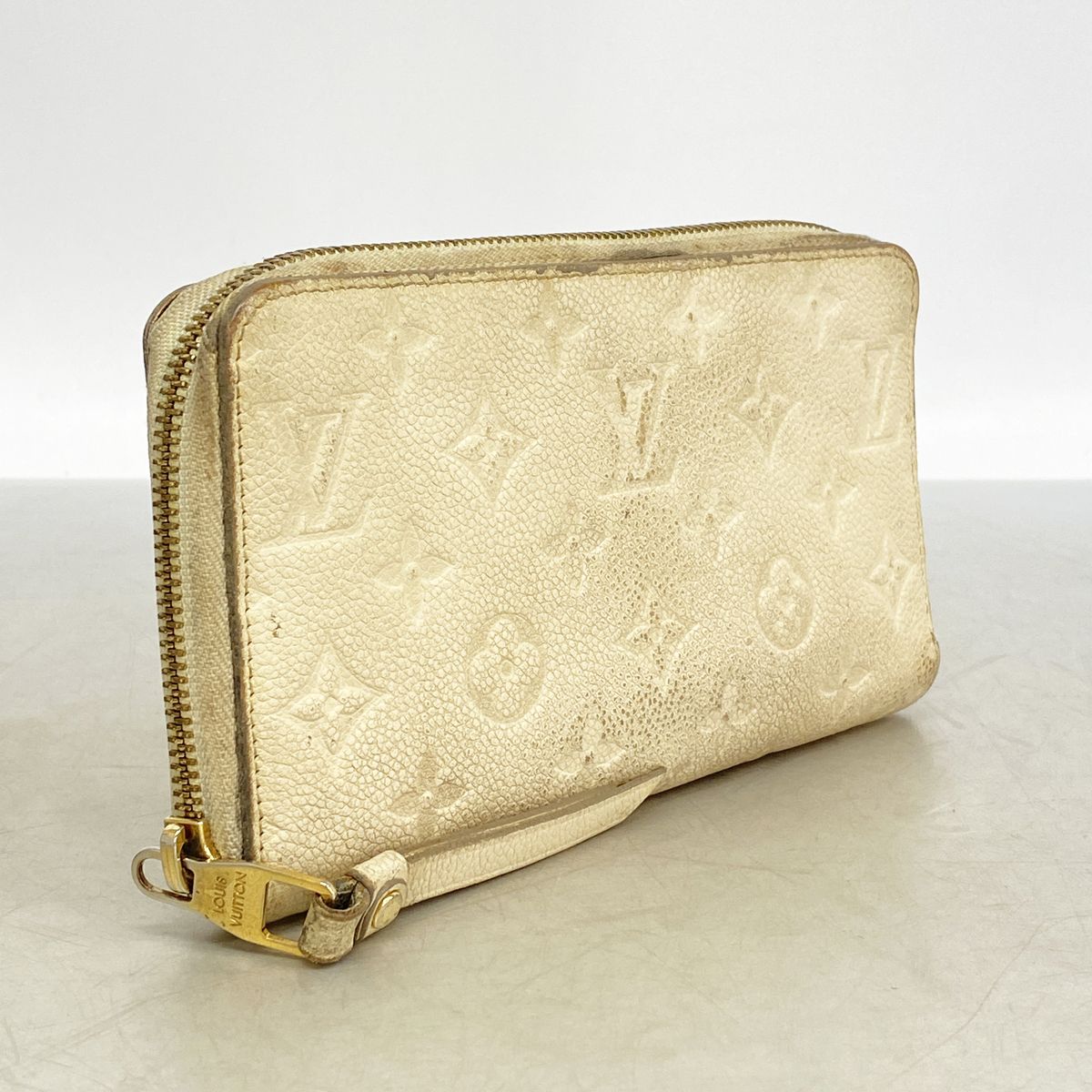 Louis Vuitton Wallet Monogram Empreinte Portefeuille Secret Long Neige — view 2