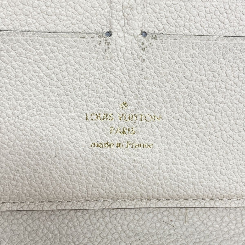 Louis Vuitton Wallet Monogram Empreinte Portefeuille Secret Long Neige — view 4
