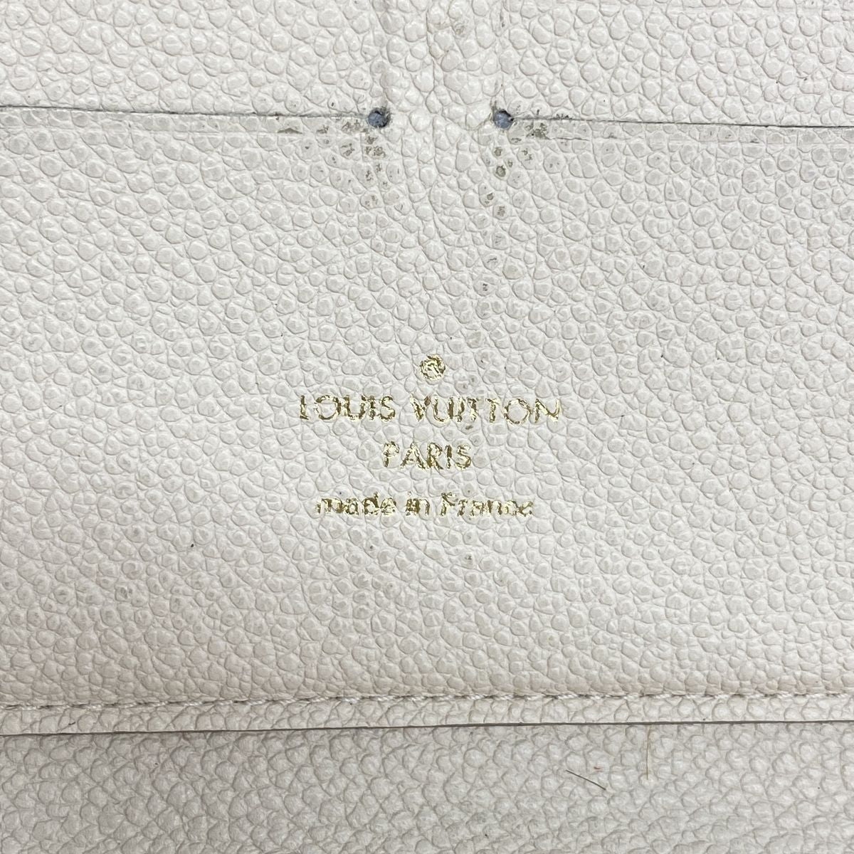 Louis Vuitton Wallet Monogram Empreinte Portefeuille Secret Long Neige — view 4