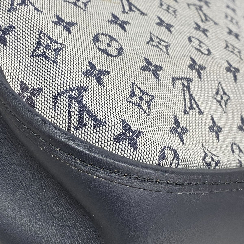 Louis Vuitton Shoulder Bag Monogram Mini Belanger Blue — view 6