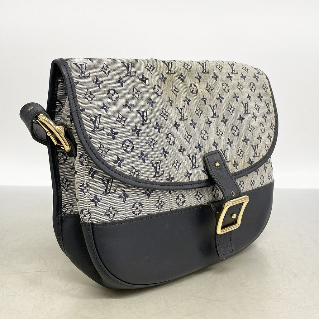Louis Vuitton Shoulder Bag Monogram Mini Belanger Blue — view 2