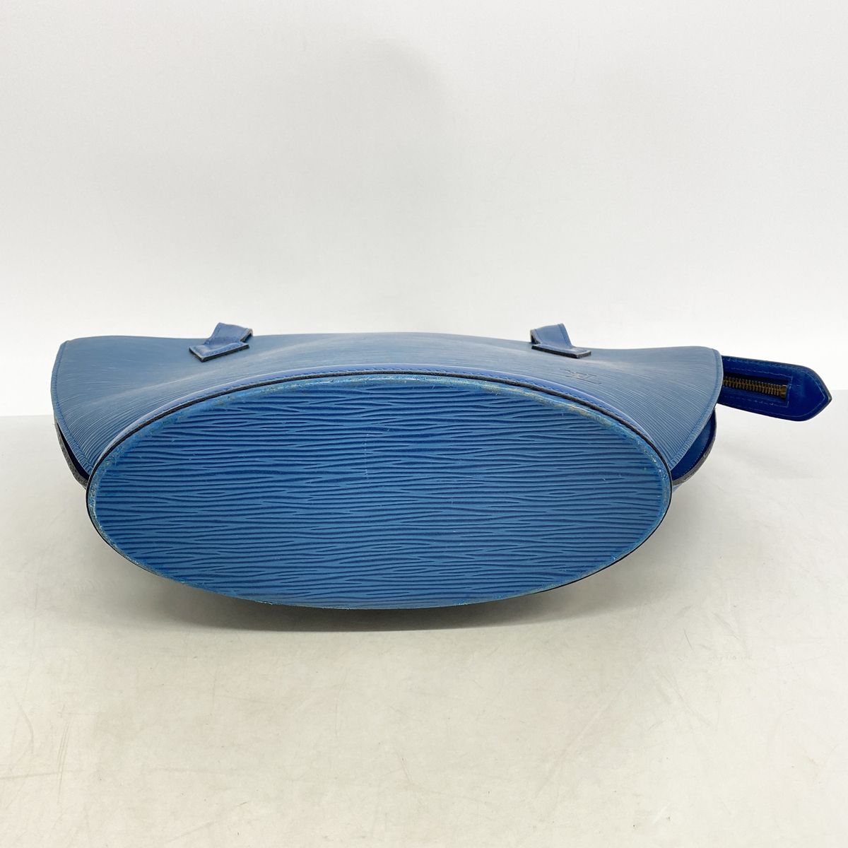 Louis Vuitton Shoulder Bag Epi Saint Jacques Poignet Long Toledo Blue — view 3