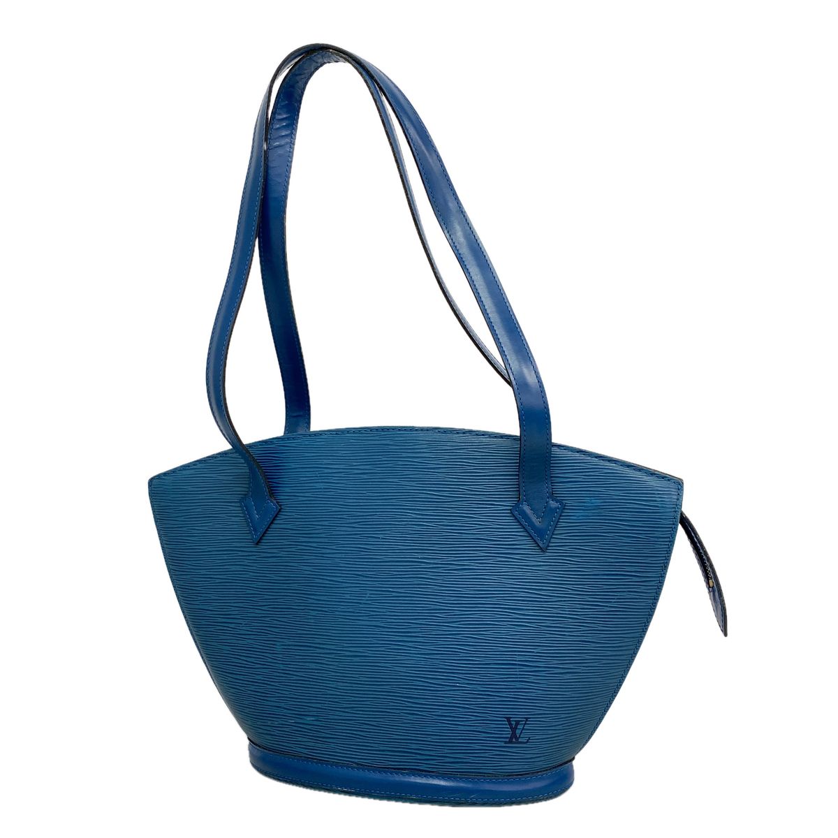 Louis Vuitton Shoulder Bag Epi Saint Jacques Poignet Long Toledo Blue