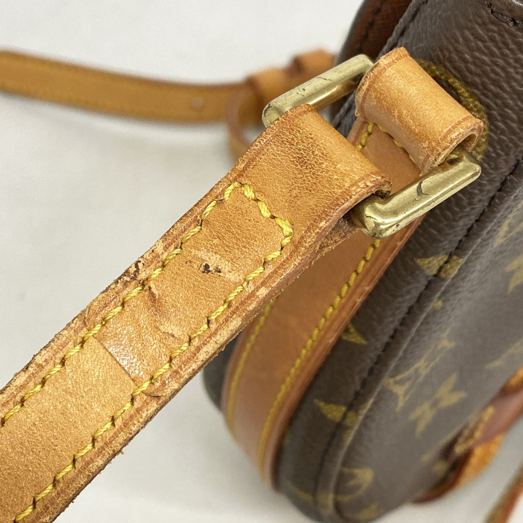 Louis Vuitton Shoulder Bag Monogram Chantilly PM Brown — view 8