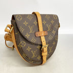 Louis Vuitton Shoulder Bag Monogram Chantilly PM Brown — view 2