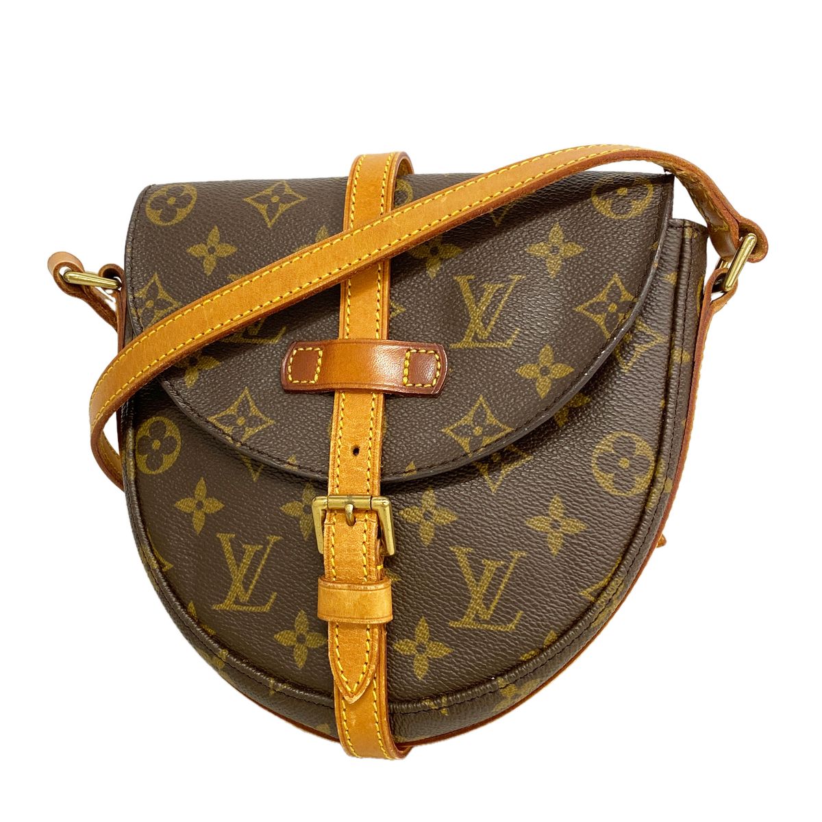 Louis Vuitton Shoulder Bag Monogram Chantilly PM Brown