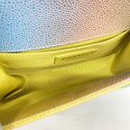 Chanel Shoulder Bag Boy Caviar Leather Multicolor Silver — view 4