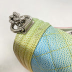 Chanel Shoulder Bag Boy Caviar Leather Multicolor Silver — view 6
