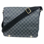 Louis Vuitton Shoulder Bag Damier Graphite District Mmnm Black