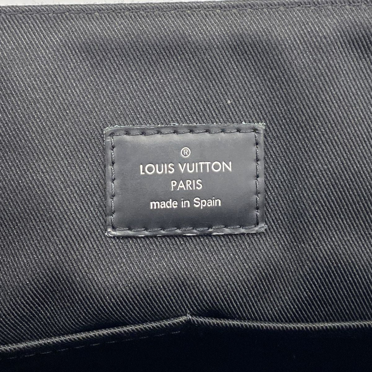 Louis Vuitton Shoulder Bag Damier Graphite District Mmnm Black — view 5
