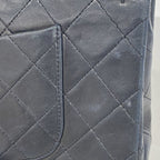 Chanel Shoulder Bag Quilted Lambskin Black Gold — view 6