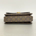 Louis Vuitton Handbag Monogram Pochette Metis MM Brown 2-Way Bag — view 3