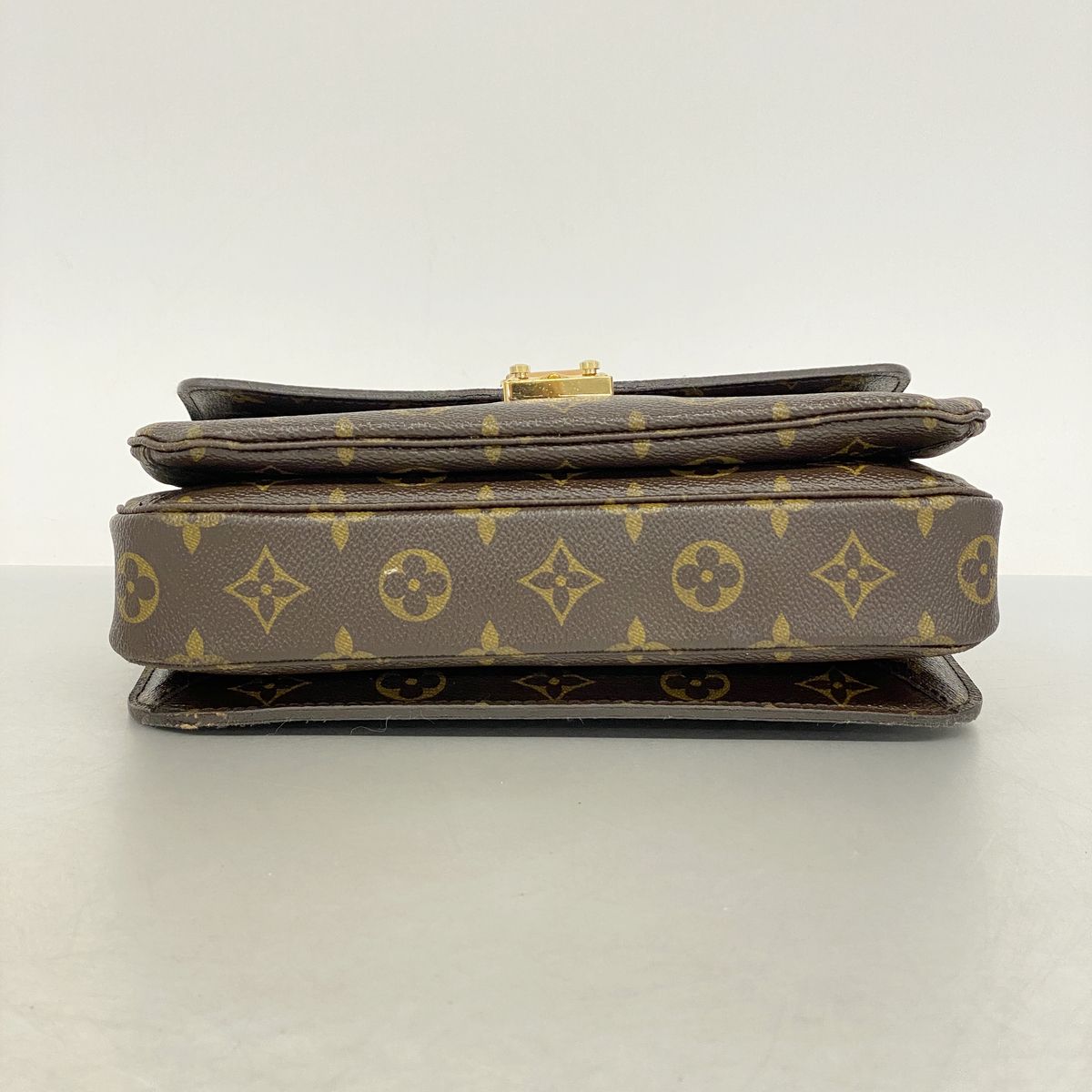 Louis Vuitton Handbag Monogram Pochette Metis MM Brown 2-Way Bag — view 3