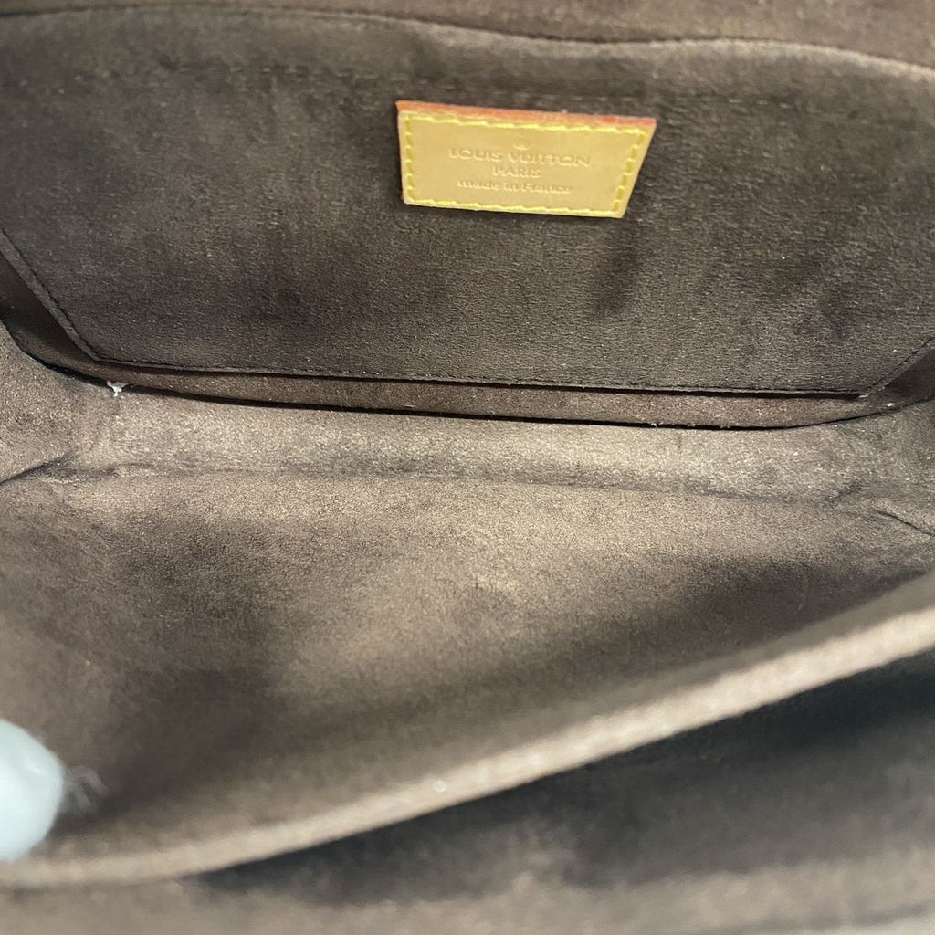 Louis Vuitton Handbag Monogram Pochette Metis MM Brown 2-Way Bag — view 4