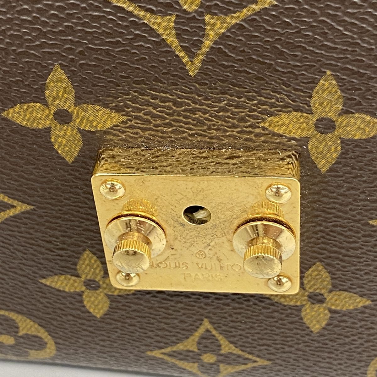 Louis Vuitton Handbag Monogram Pochette Metis MM Brown 2-Way Bag — view 8
