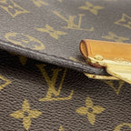 Louis Vuitton Handbag Monogram Pochette Metis MM Brown 2-Way Bag — view 6