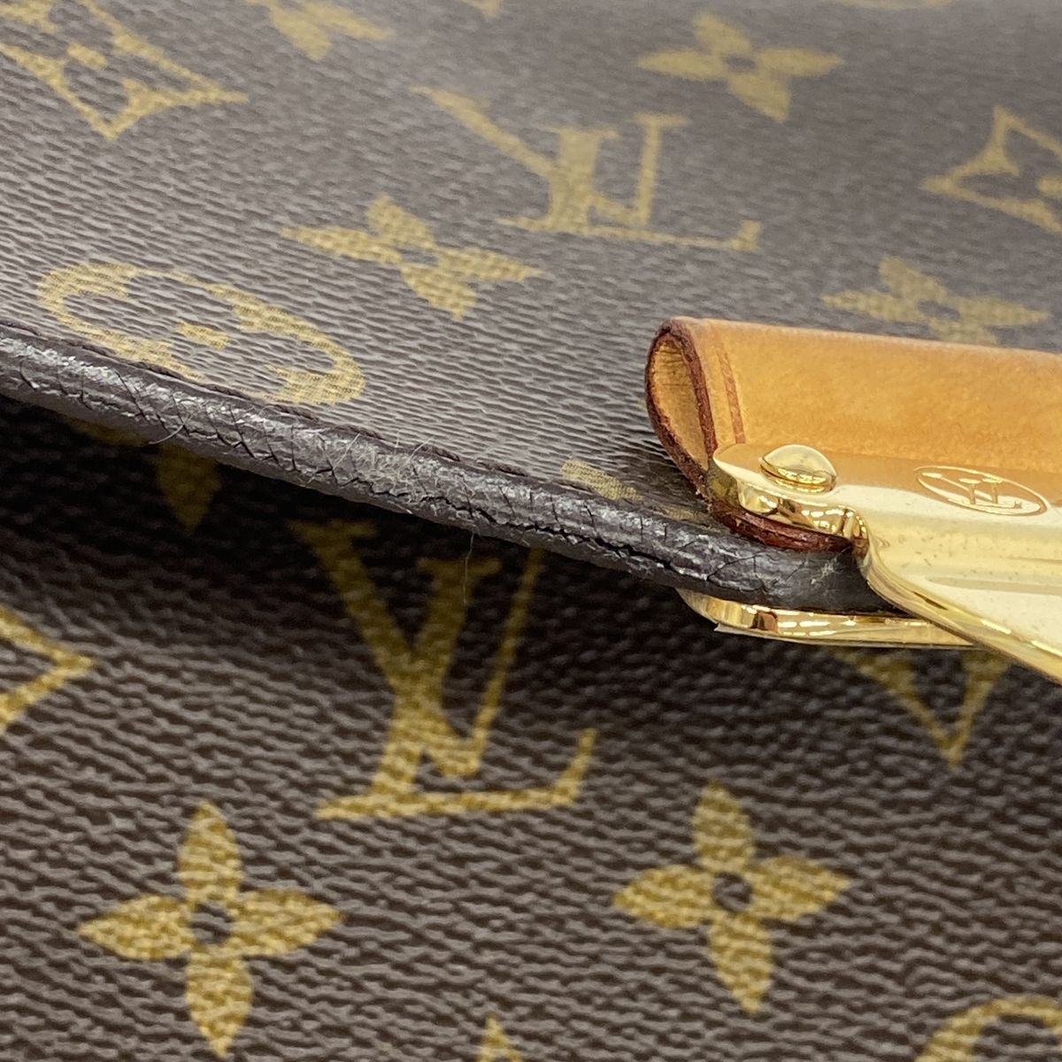 Louis Vuitton Handbag Monogram Pochette Metis MM Brown 2-Way Bag — view 6