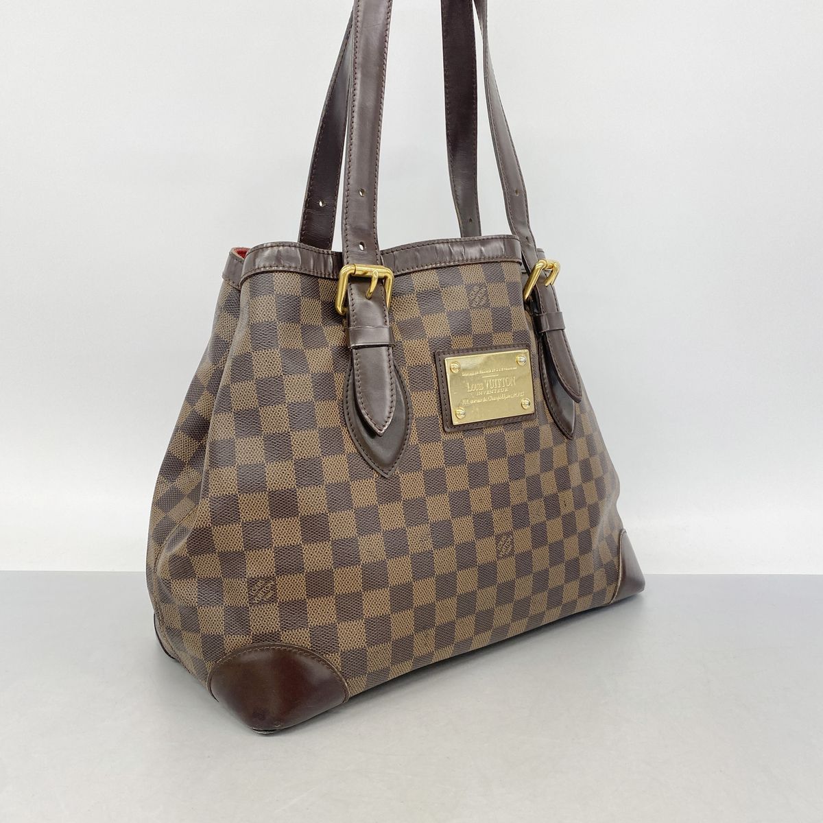 Louis Vuitton Tote Bag Damier Hampstead MM Ebene — view 2