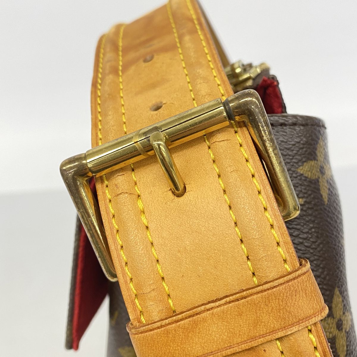 Louis Vuitton Shoulder Bag Monogram Viva Cite GM Brown — view 7