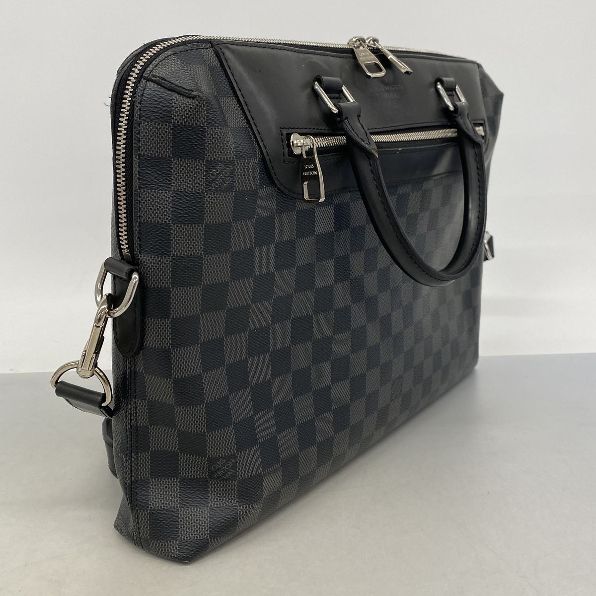 Louis Vuitton Business Bag Damier Graphite PDJ NM Porte Documents Jour NM Black — view 2