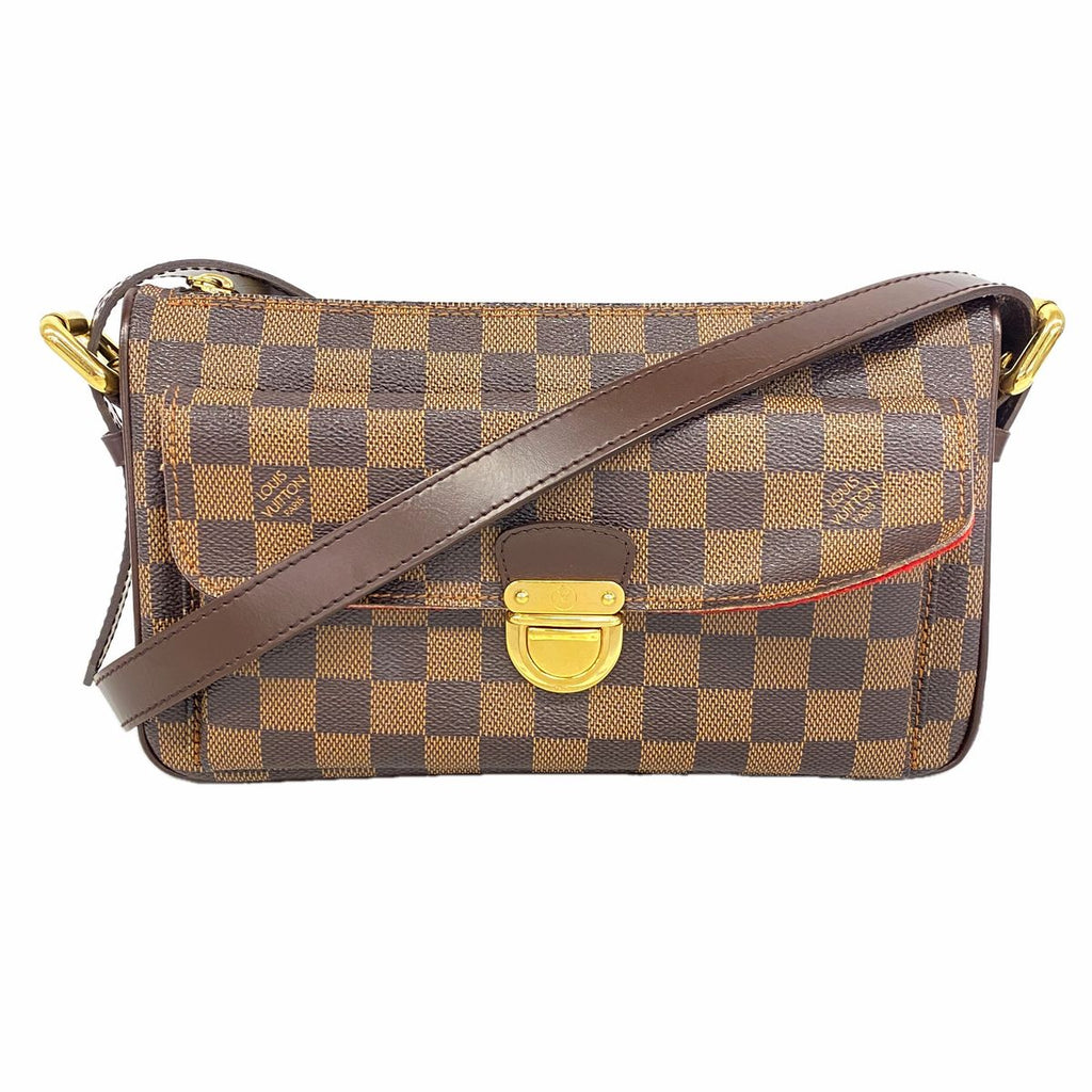 Louis Vuitton Shoulder Bag Damier Ravello GM Ebene