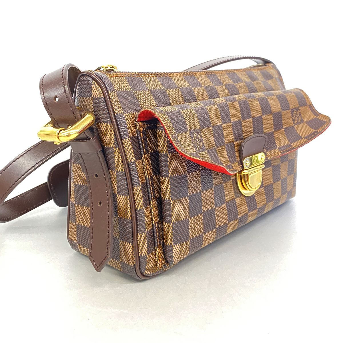 Louis Vuitton Shoulder Bag Damier Ravello GM Ebene — view 2
