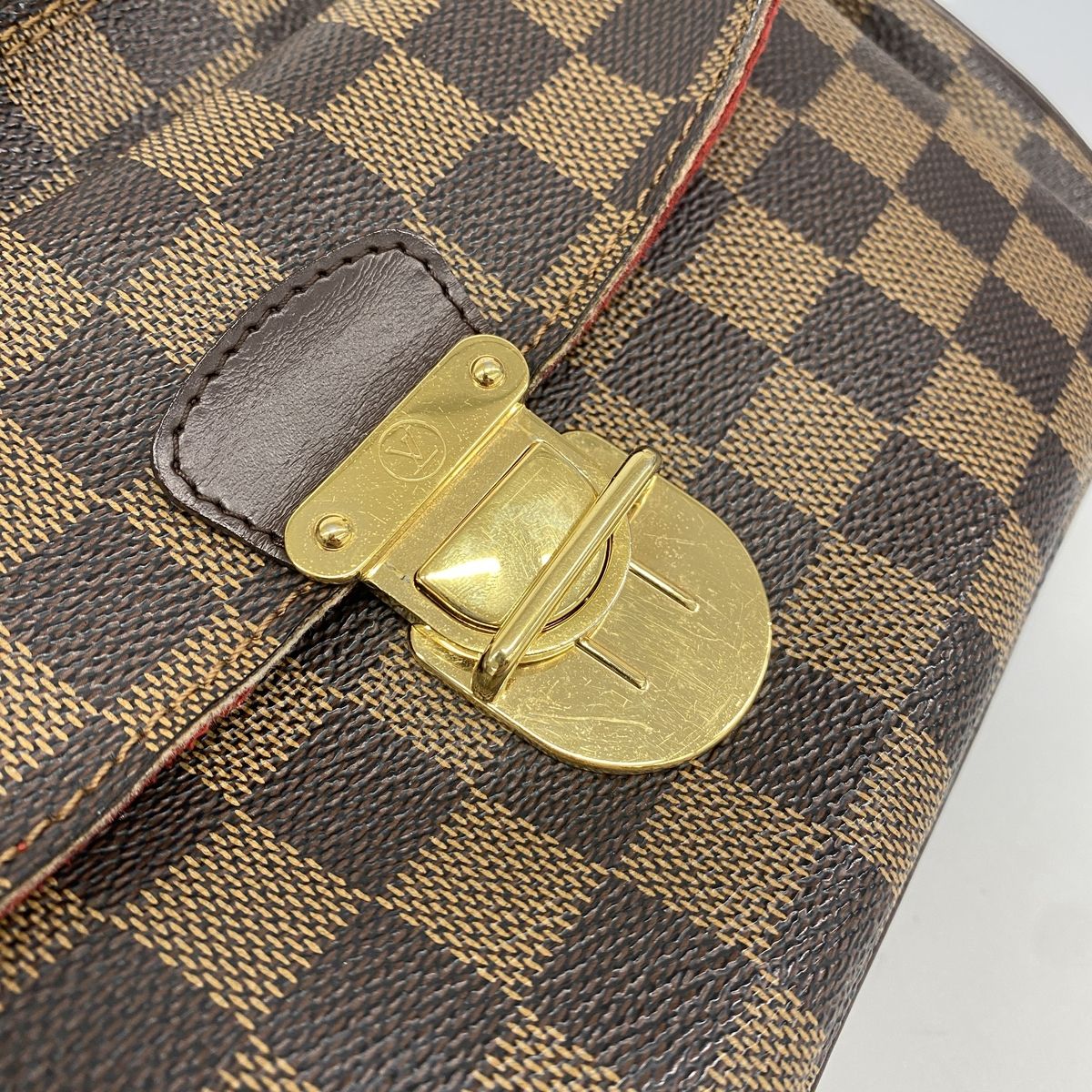 Louis Vuitton Shoulder Bag Damier Ravello GM Ebene — view 7