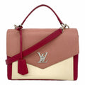 Louis Vuitton Handbag My Lockme Bordeaux Rose Cream 2-Way Bag