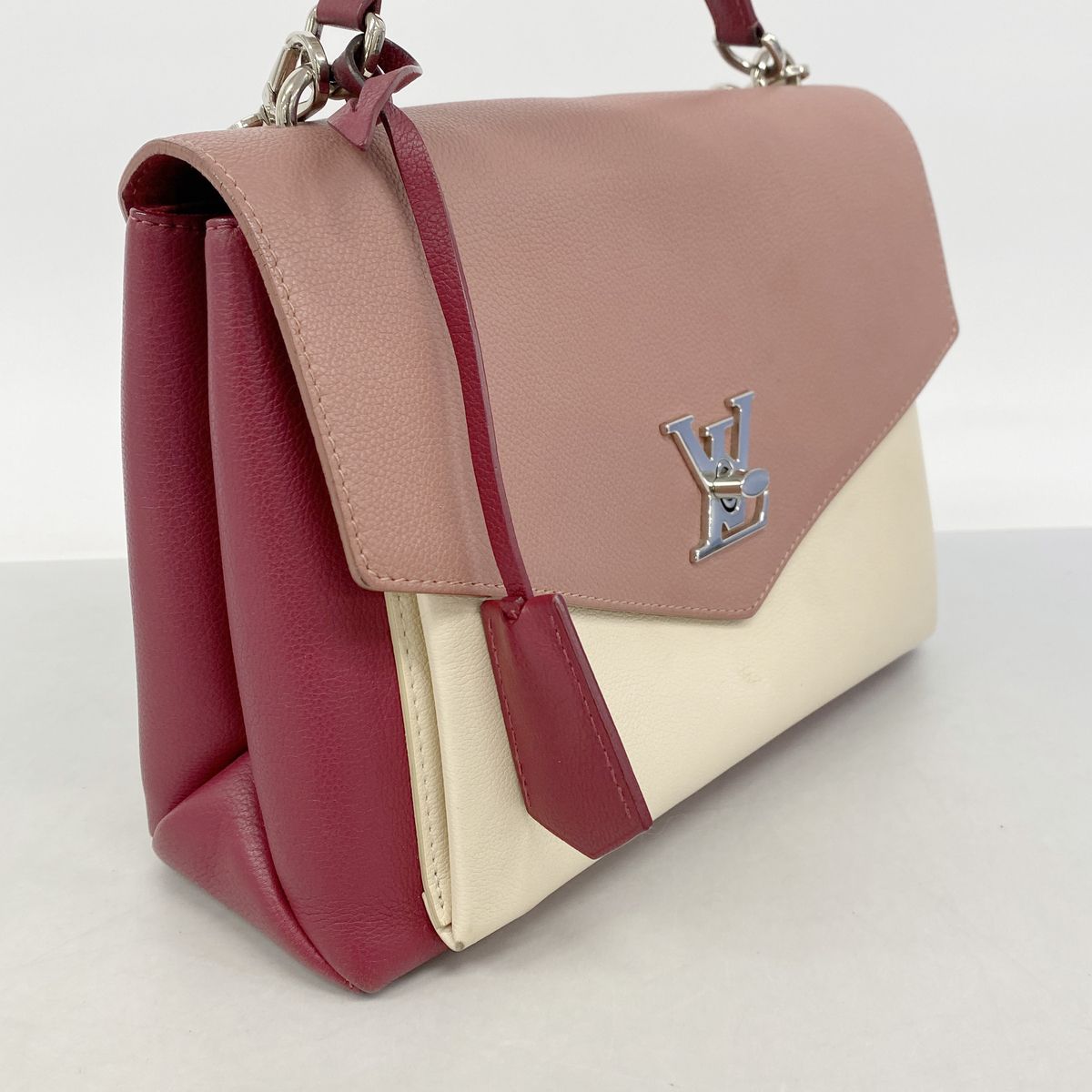 Louis Vuitton Handbag My Lockme Bordeaux Rose Cream 2-Way Bag — view 2