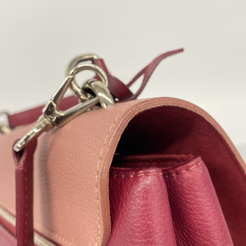 Louis Vuitton Handbag My Lockme Bordeaux Rose Cream 2-Way Bag — view 6