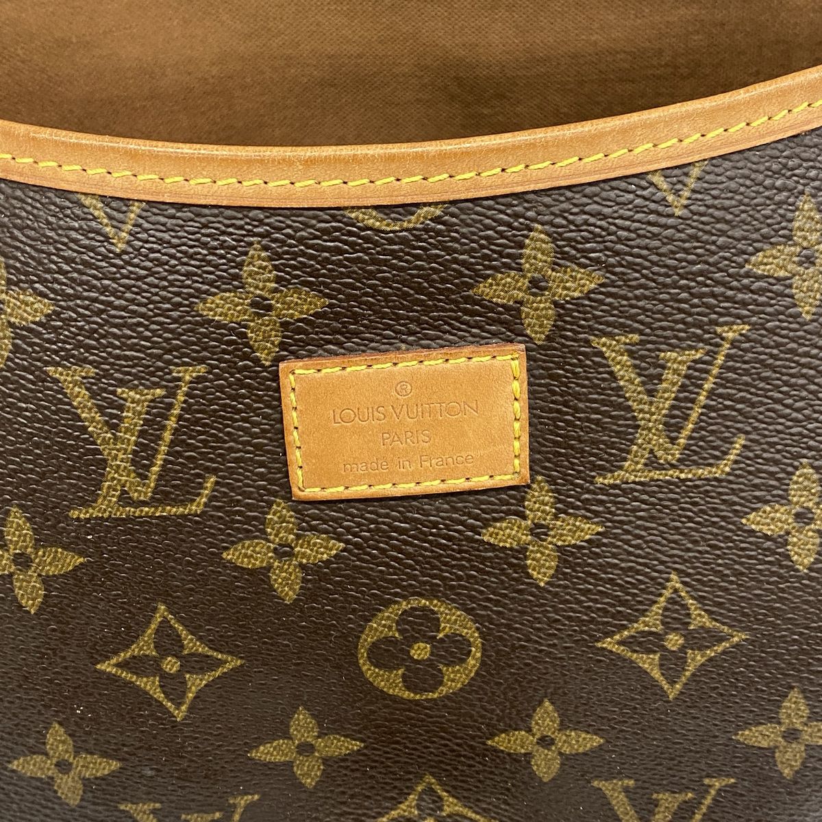 Louis Vuitton Shoulder Bag Monogram Saumur 35 Brown — view 5