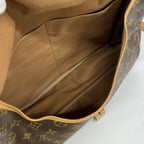 Louis Vuitton Shoulder Bag Monogram Saumur 35 Brown — view 4