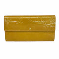 Louis Vuitton Wallet Vernis Pochette Porte Monnaie Credit Noisette