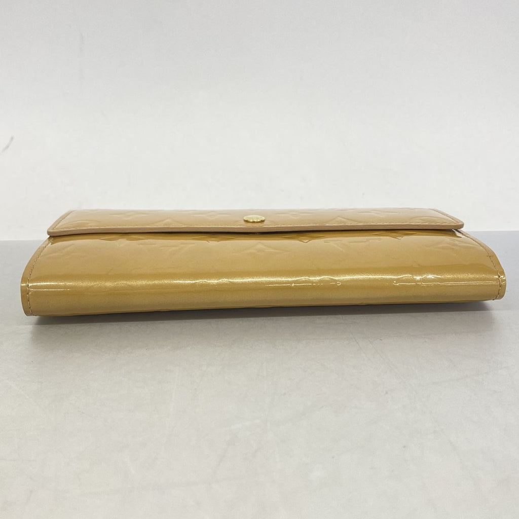 Louis Vuitton Wallet Vernis Pochette Porte Monnaie Credit Noisette — view 2