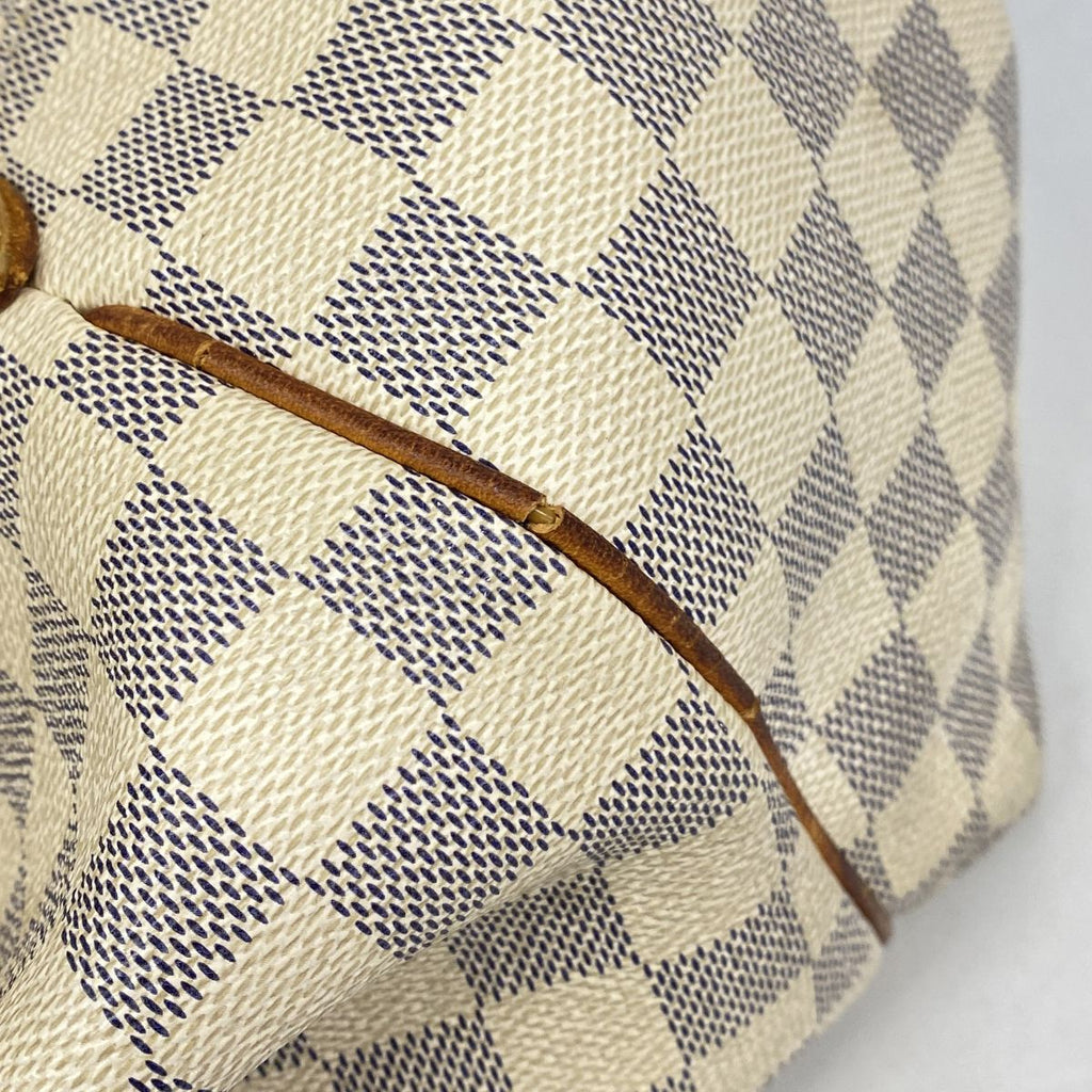 Louis Vuitton Tote Bag Damier Azur Totally MM White — view 7